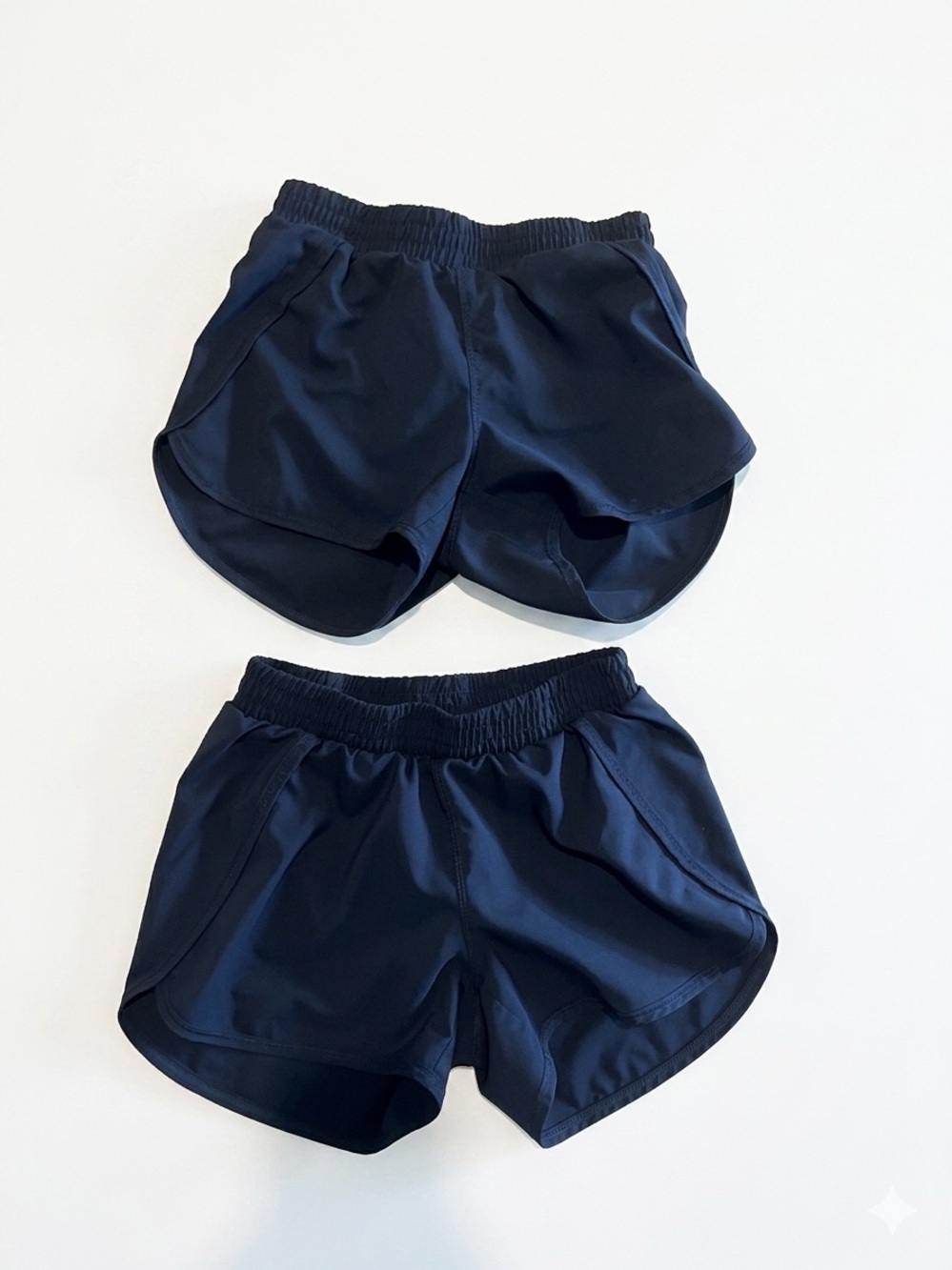 2 Pair of Girl’s “All in Motion” black athletic shorts (size 8)